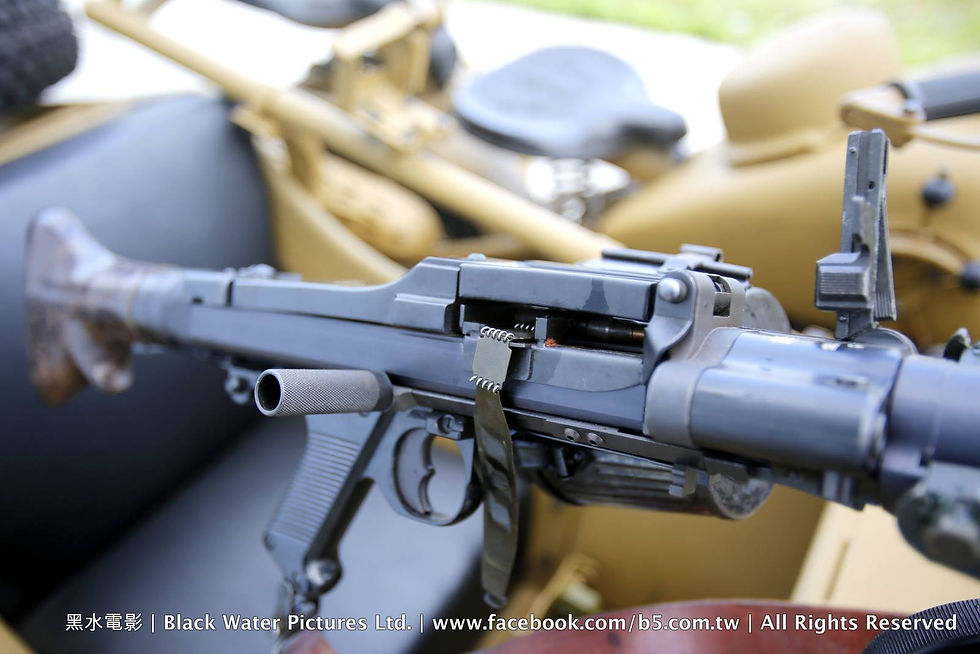 WWII，1943，BMW R 75 Wehrmachtsgespann Motorcycle  民國32年，德國 BMW R 75 軍用摩托車《Black Water Museum Collections | 黑水博物館館藏》
