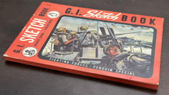 G.I. Sketch BOOK FIGHTING FORCES, EDITED BY AIMÉE CRANE, INFANTRY JOURNAL PENGUIN BOOKS S225,1944