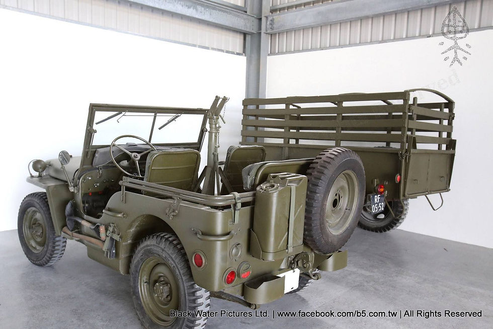 1942 FORD GPW 1/4T JEEP (G503) 民國31年，福特 GPW 1/4噸吉普車 《Black Water Museum Collections | 黑水博物館館藏》