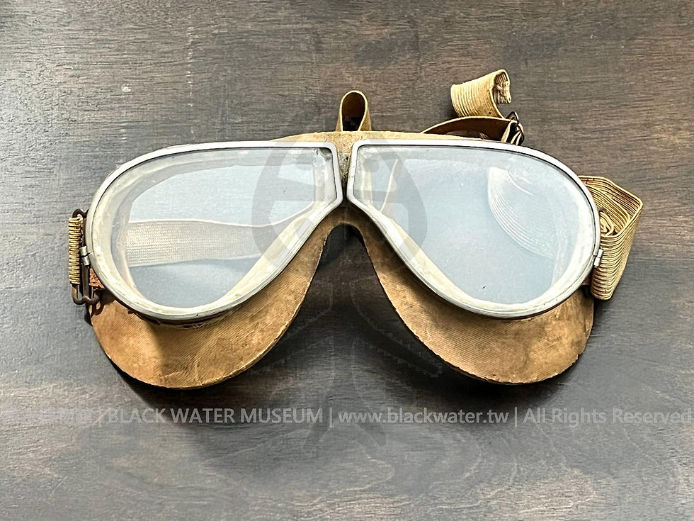 WWII, Canada, Mark II Style Goggles 二戰，加拿大造，馬克二型樣式飛行風鏡《Black Water Museum Collections | 黑水博物館館藏》