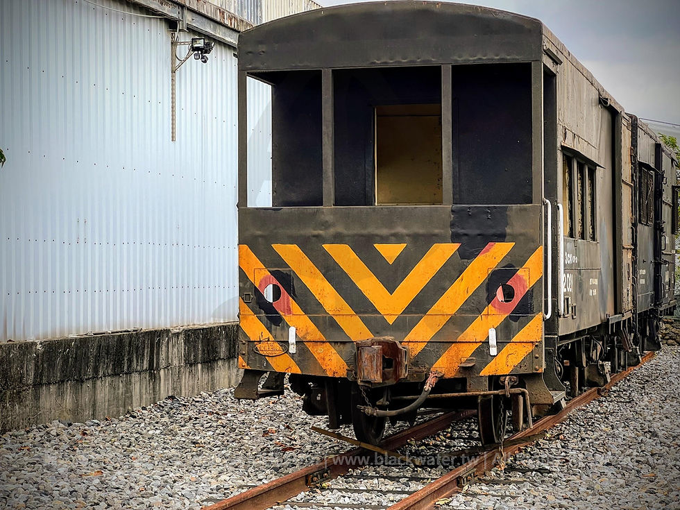 臺灣省鐵路管理局 3CK2000形篷守車,編號 3CK2021 號 民國67年(1978)《Black Water Museum Collections | 黑水博物館館藏》