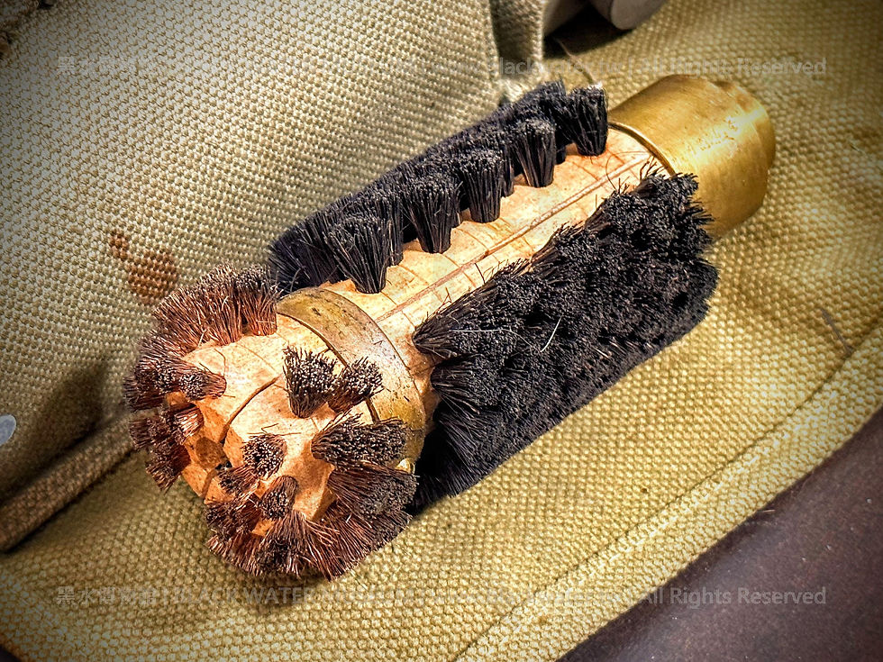民國34年，英國陸軍兩英吋迫擊砲清潔組(1945 British ARMY 2-Inch Motar Cleaning Kit)《Black Water Museum Collections  | 黑水博物館館藏》