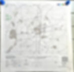 民國33年至34年,台灣城鎮詳圖,美國陸軍工程署陸軍製圖局印行 | 黑水博物館館藏