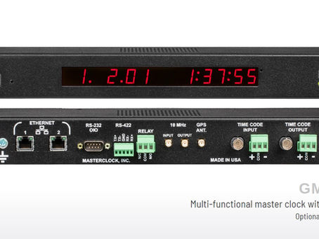Masterclock GMR5000 HaveQuick / STANAG 時碼產生器功能解析