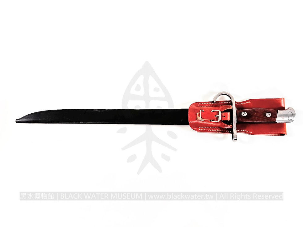 IMA AYJ1000 Reproduction of the Imperial Japanese Army Type 30 Bayonet (Collection No. 2)
明治30年(光緒23年.1897)日本帝國陸軍三十年式銃剣 IMA AYJ1000 高像真複製品(館藏第二把)《Black Water Museum Collections | 黑水博物館館藏》