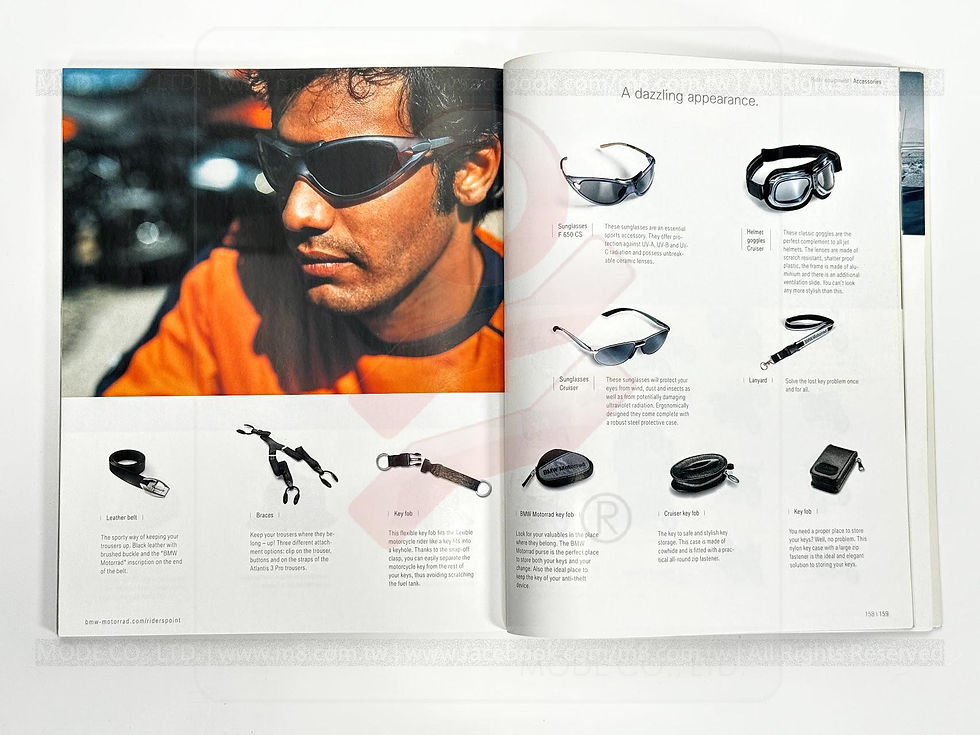 縮圖：BMW Motorrad Rider Equipment 2004 Printed in Germany 11/2003