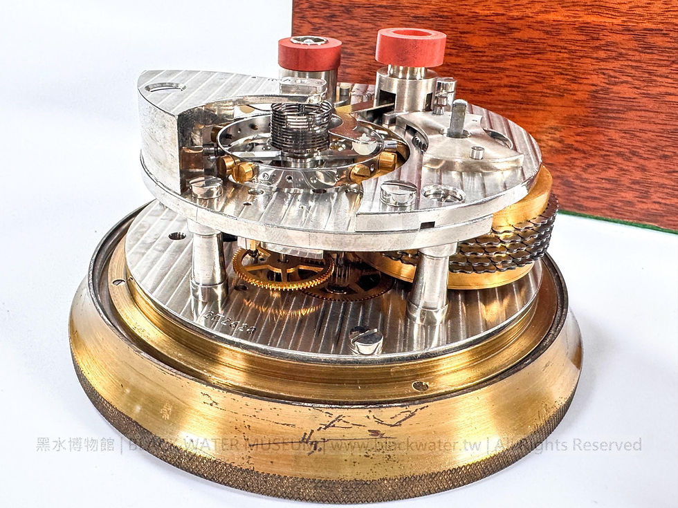 1941 U.S. NAVY Hamilton Model 21 Marine Chronometer N2628 (Size 85) | 民國30年(1941),美國海軍,漢米爾頓 21型 航海天文鐘,序號2628《Black Water Museum Collections | 黑水博物館館藏》