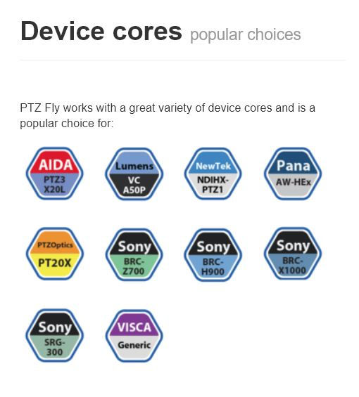Thumbnail: PTZ Fly-PTZ攝影機控制台