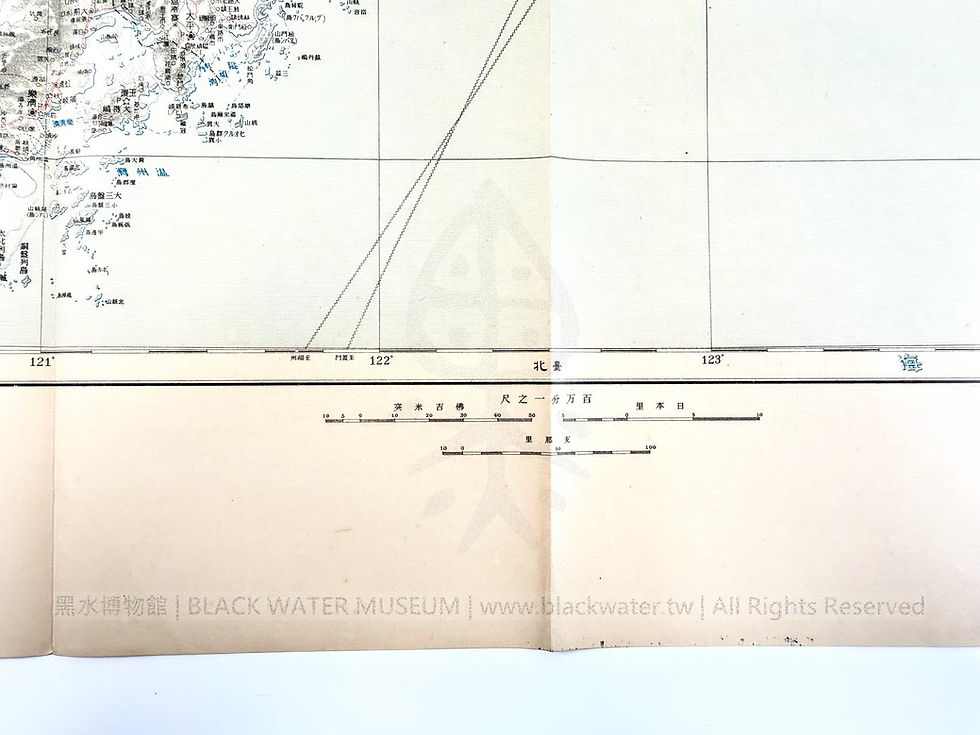1909 Imperial Japanese Army Land Survey Department 1:1,000,000 Map of East Asia (Tōa Yochizu), Ningbo (with Wenzhou, Taizhou and Shaoxing) Sheet
明治42年(宣統元年.1909) 日本帝國陸地測量部 百萬分一《東亞輿地圖》寧波(附溫州、臺州、紹興)圖幅《Black Water Museum Collections | 黑水博物館館藏》
