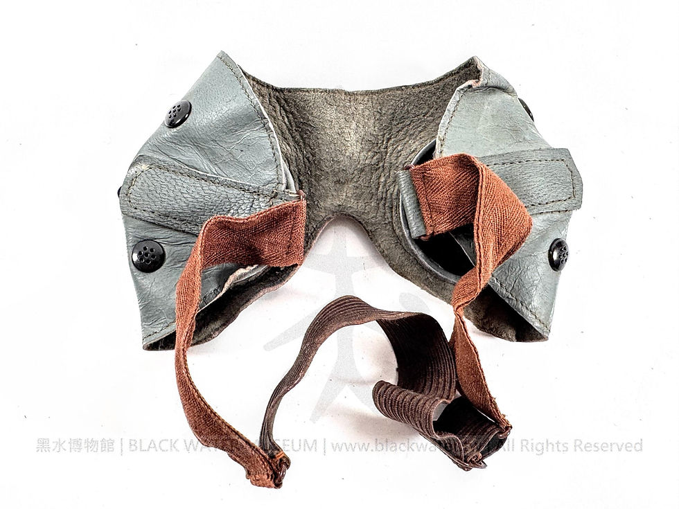 WWII Carl Zeiss Jena Umbral 75% Protective Goggles Set(1)
二戰 德國卡爾·蔡司 Umbral 75% 防護風鏡套組(1)《Black Water Museum Collections | 黑水博物館館藏》