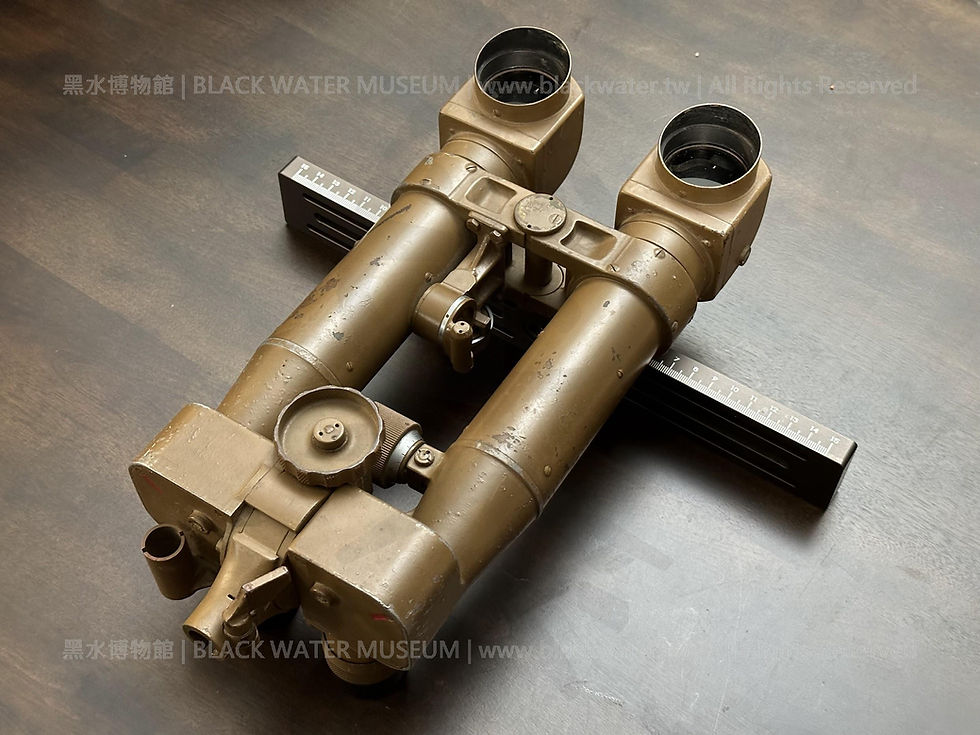 日本帝國,東京第一陸軍造兵廠,93式 8X6.2 砲隊鏡 No.5213《Black Water Museum Collections | 黑水博物館館藏》