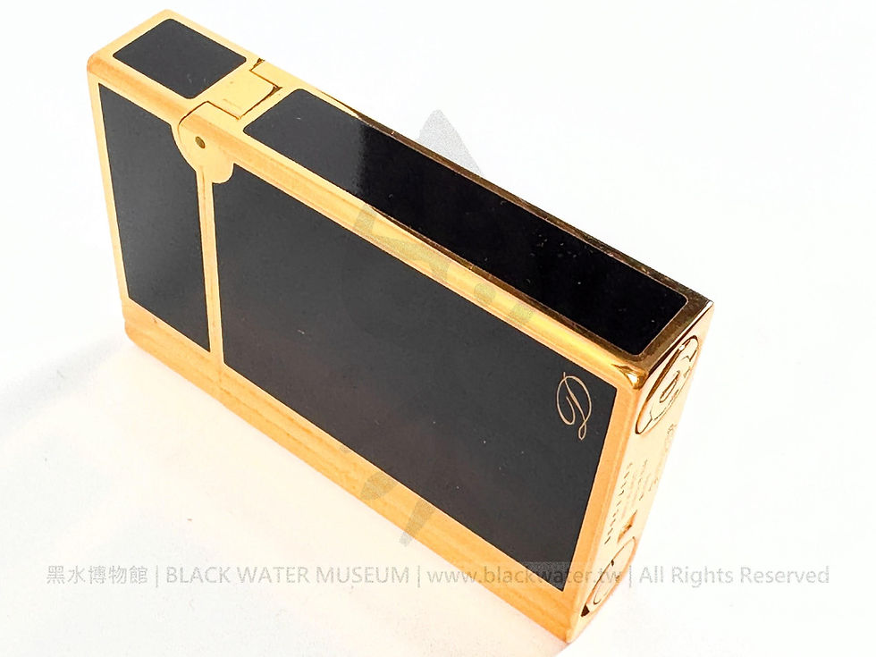 S.T. Dupont Gatsby 1992 "Columbus Quincentenary" Limited Edition Black Chinese Lacquer Lighter(0837 / 3000) | S.T. Dupont (法國都彭) Gatsby系列 1992年「哥倫布發現新大陸 500週年」黑色中國漆限量版打火機(0837 / 3000)《Black Water Museum Collections | 黑水博物館館藏》