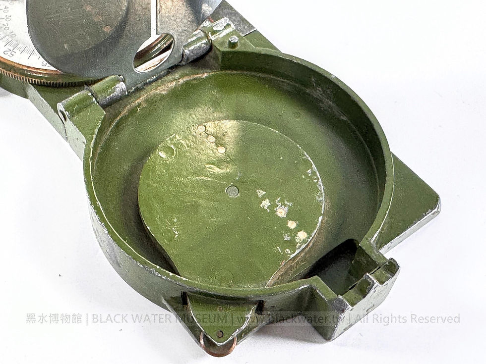 1949 R.O.C. Ordnance Department "Chung-cheng Type I" Military Compass
民國38年(1949) 中華民國 兵工署造「中正壹式」軍用指北針《Black Water Museum Collections | 黑水博物館館藏》