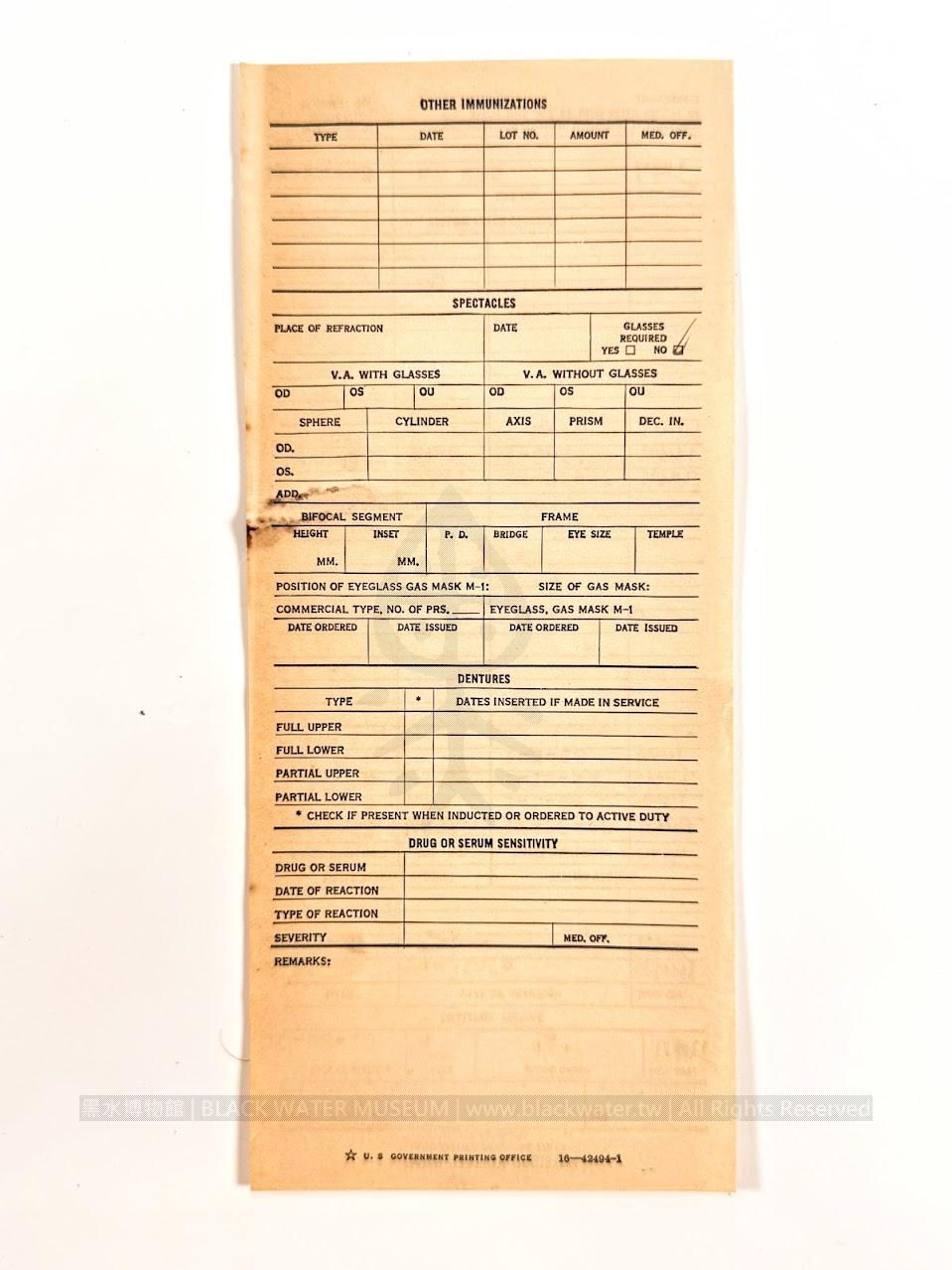 WWII USAAF Pilot's Training Record - Douglas Marion Forbes, Air Transport Command (ATC), Ferrying Division
二戰美國陸軍航空隊空運司令部 道格拉斯·馬里昂·富比世(Douglas Marion Forbes)飛行員訓練與服役紀錄檔案夾《Black Water Museum Collections | 黑水博物館館藏》