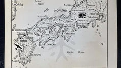 二戰,日本地圖新聞照片