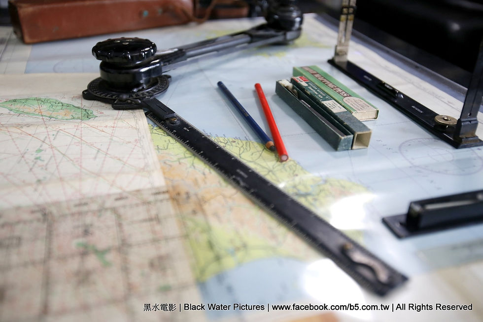 民國32(1943)年航空繪圖儀|黑水博物館館藏 VEMCO AIRCRAFT PLOTTER 12-100 5-14-43 V & E MANUFACTURING CO. PASADENA, CALIFORNIA|Black Water Museum Collection