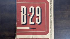 民國34年,美國陸軍航空隊手冊第50-9號,B-29超級空中堡壘機長訓練手冊《Black Water Museum Collections | 黑水博物館館藏》