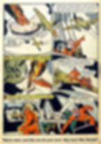 America's Best Comics, no.10, Doc Strange; Black Terror; American Eagle; Pyroman(Flag of the Republic of China), July 1944, Nedor Publications