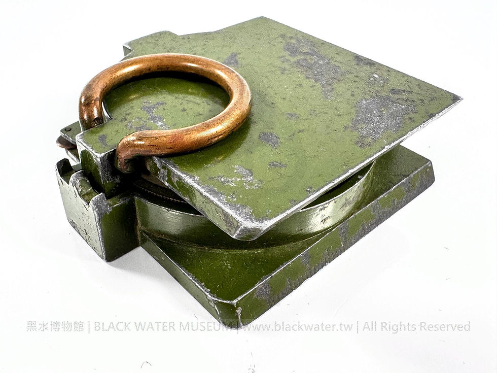 1949 R.O.C. Ordnance Department "Chung-cheng Type I" Military Compass
民國38年(1949) 中華民國 兵工署造「中正壹式」軍用指北針《Black Water Museum Collections | 黑水博物館館藏》
