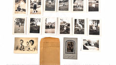 民國33年(1944) 美國陸軍二兵菲利普·A·鮑威爾 (Philip A. Powell) 15張家庭相片組與牛皮紙袋