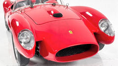 民國47年(1958)義大利法拉利(Ferrari)250 Testa Rossa「Pontoon Fender(浮筒式前葉子板)」賽車高精密模型(民國98年(2009)德國CMC(西姆斯,Classic Model Cars)M-071 1:18,第10077號)