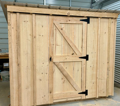 Rustic Shed 4x8