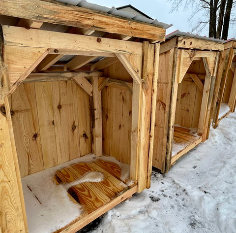 Rustic Woodshed 4x8