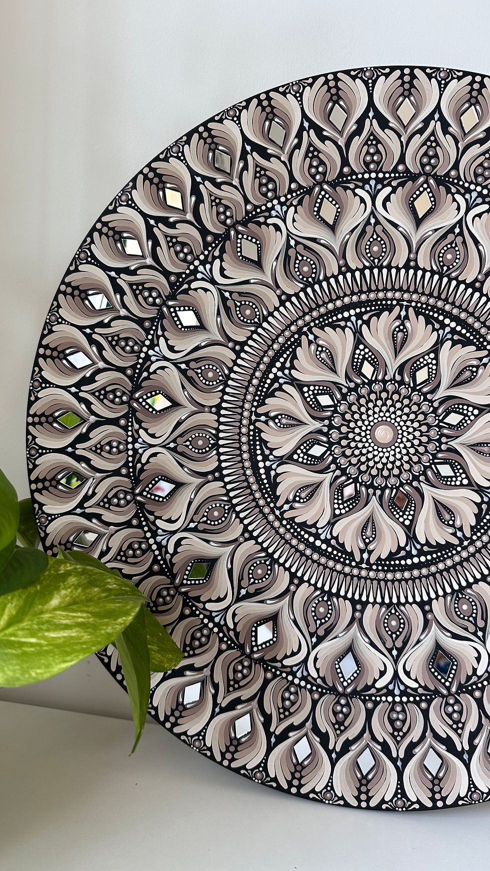 Thumbnail: 'Harmony in Neutrals' Mandala 50cm
