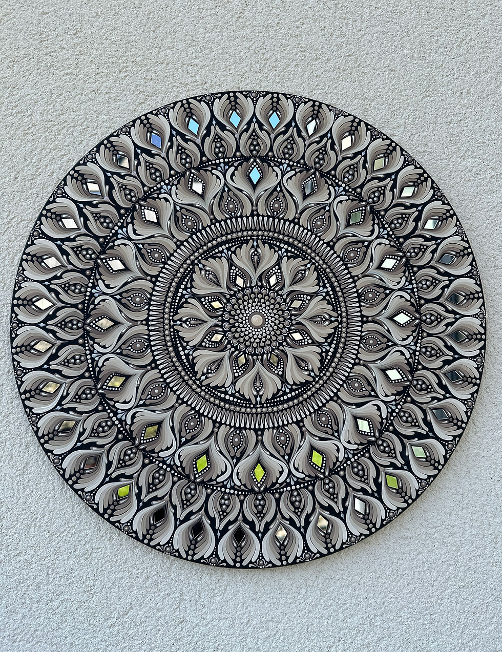 Thumbnail: 'Harmony in Neutrals' Mandala 50cm