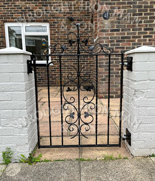 Bespoke garden gate.