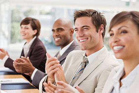 Employee's Appaulding At Meeting.