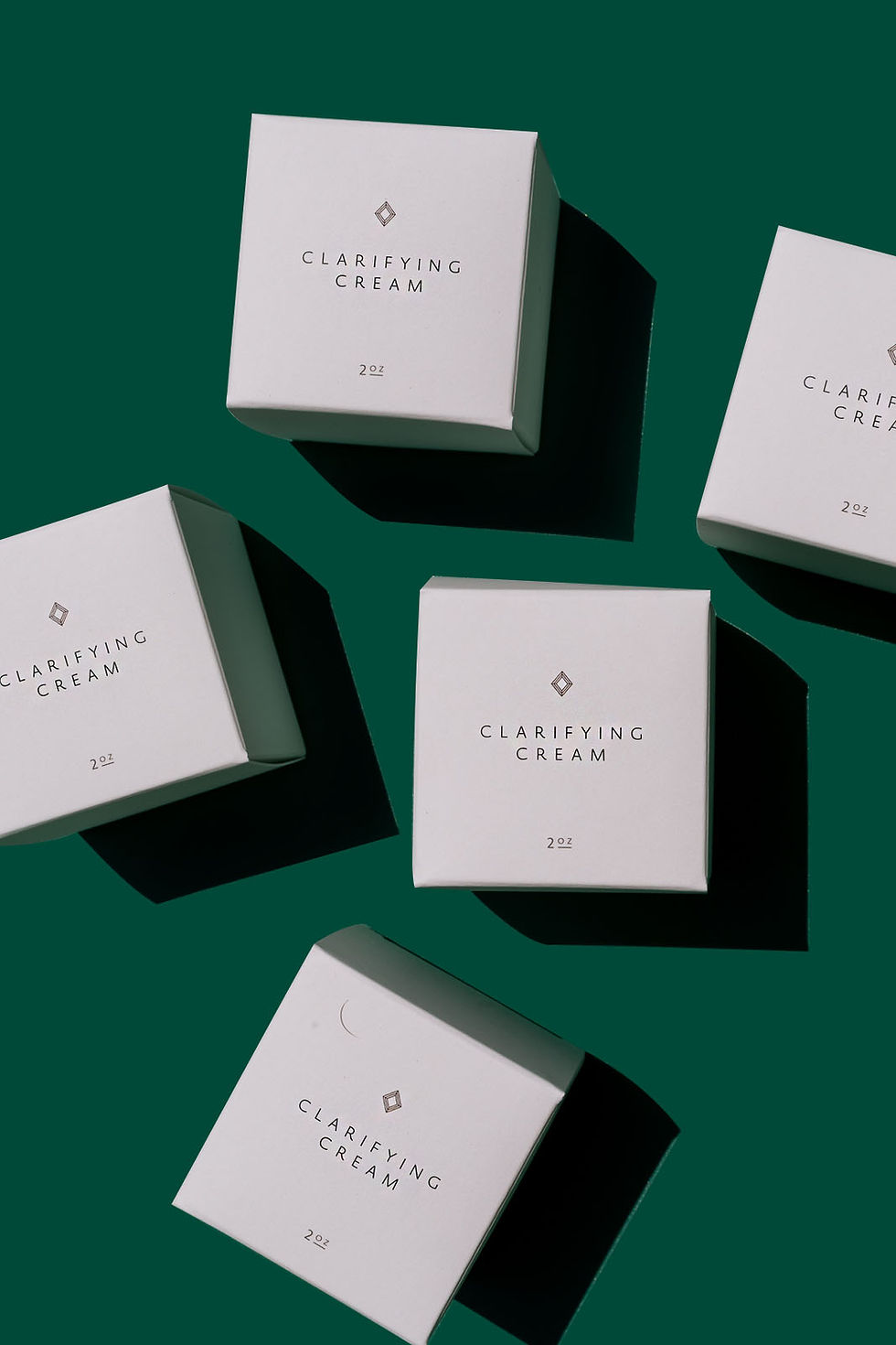 High quality skin cream box packaging