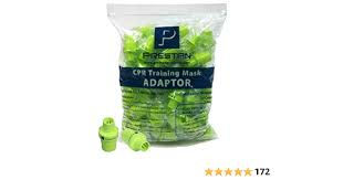 Rescue Mask Adaptors (individually wrapped), 50-Pack