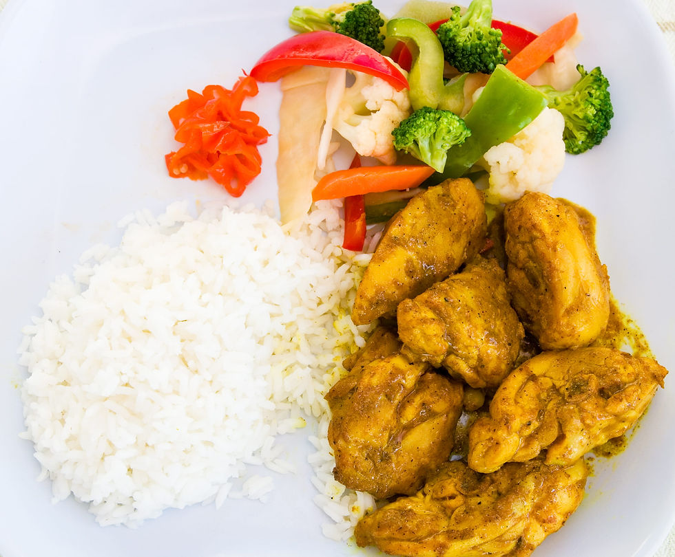 Curry Chicken Dinner