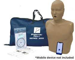 PRESTAN Professional Adult Manikin with CPR Feedback, Single (Dark Skin)