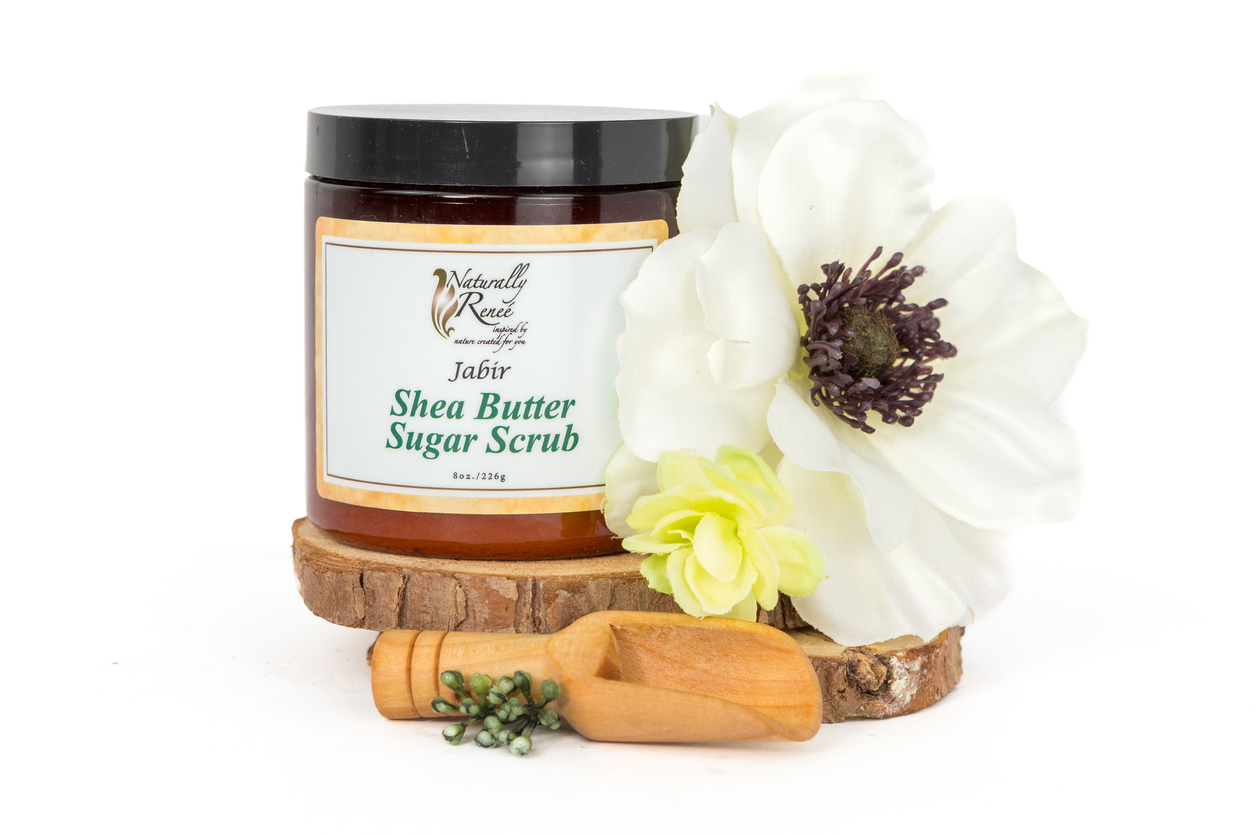 Shea Butter Sugar Scrub (8oz) Jabir