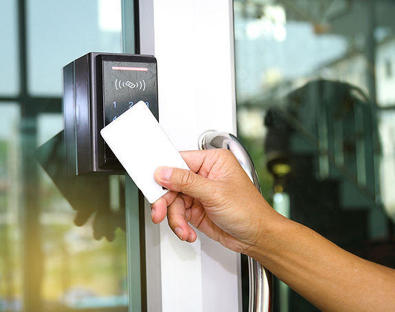electronic access control system used for security