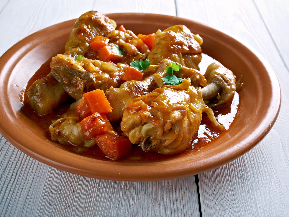 Stew Chicken Dinner