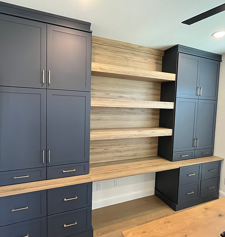 Built in wardrobe storage closet