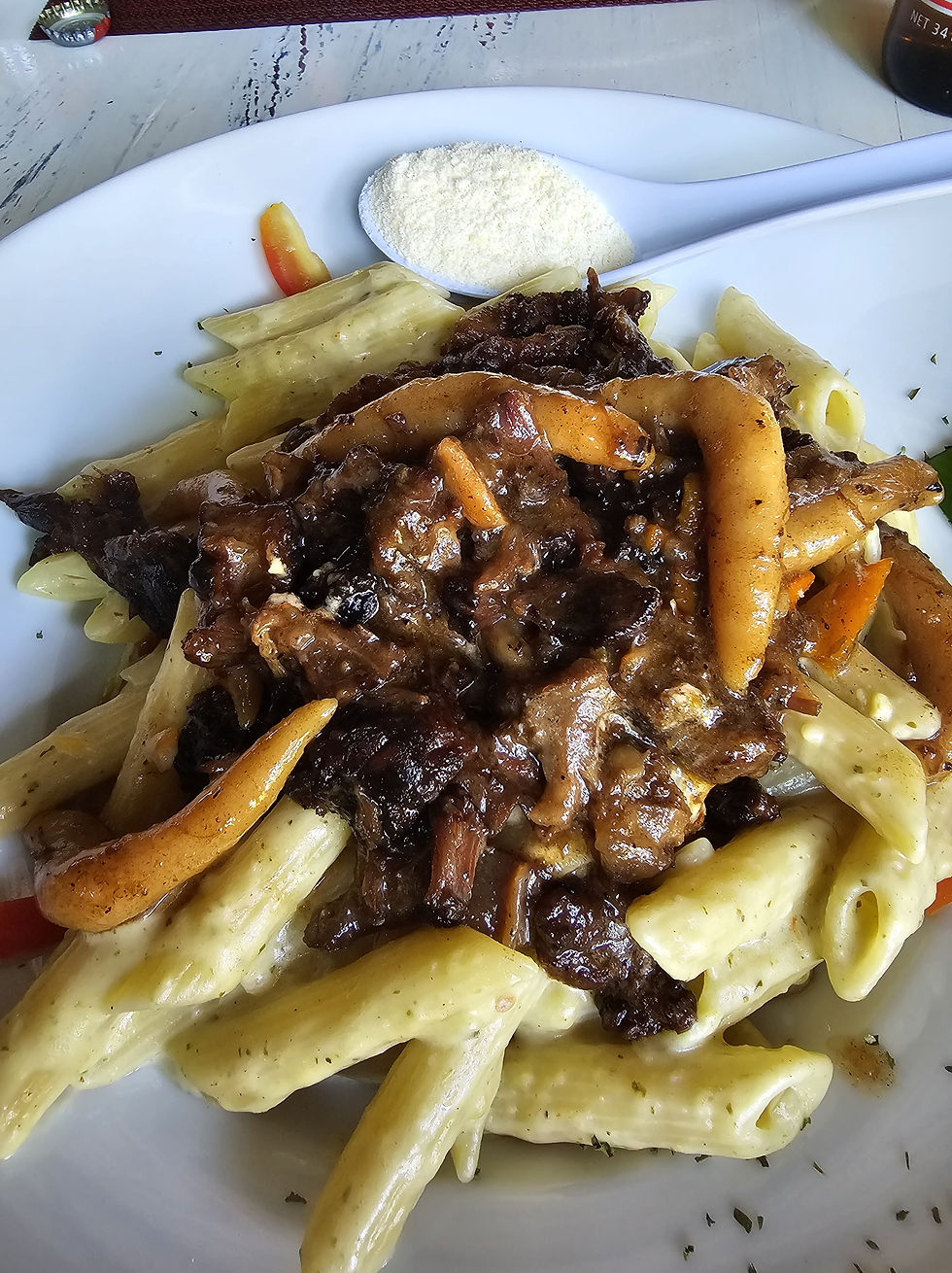 Oxtail Rasta Pasta