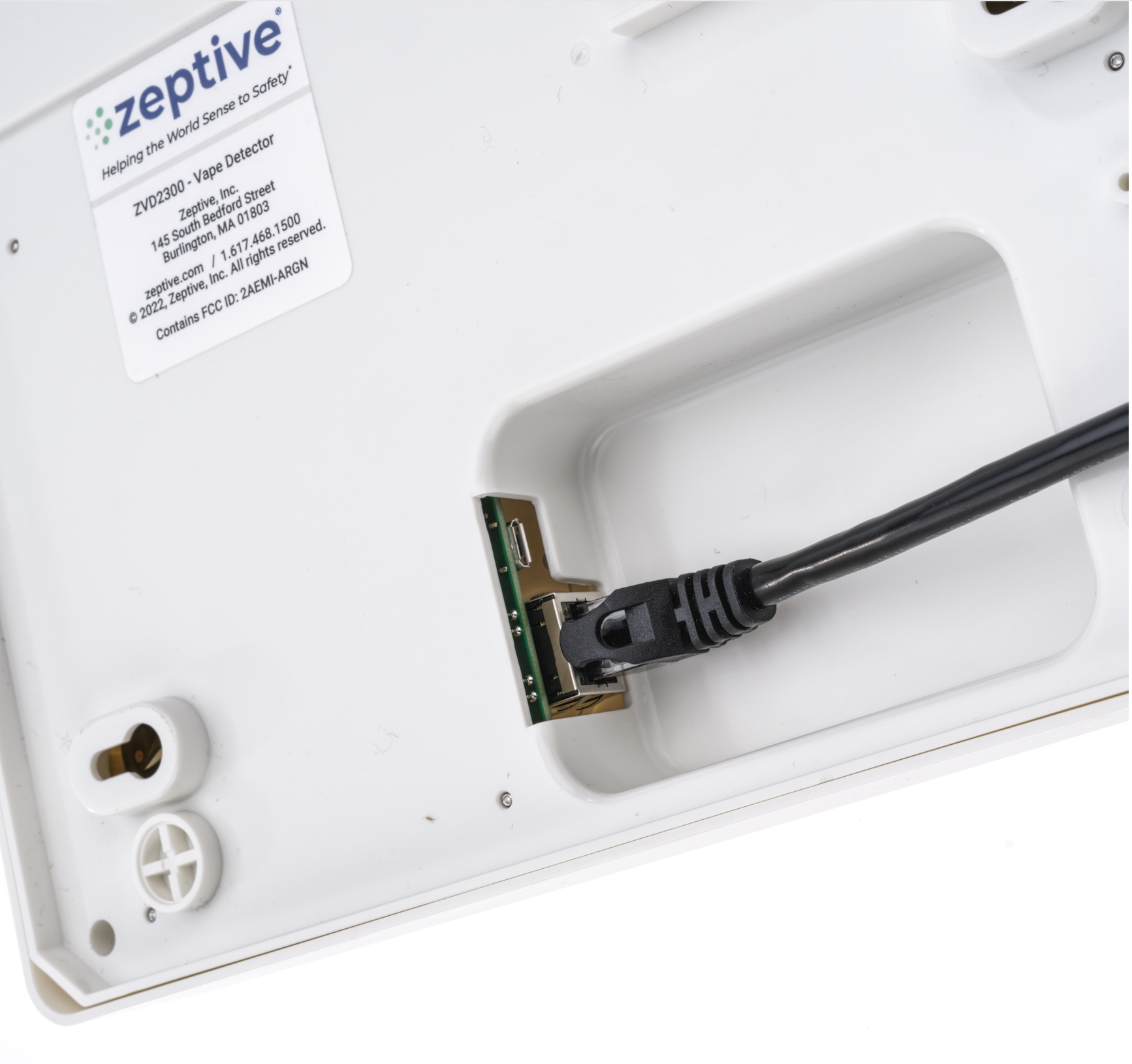 Wired Vape Detector (PoE + Ethernet)