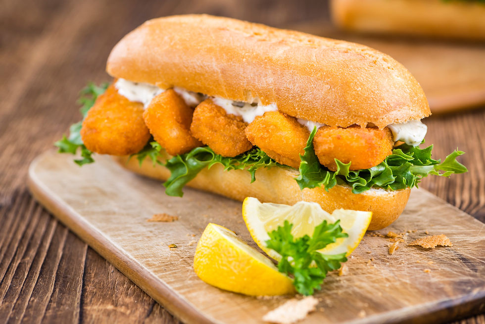 Tilapia Fish Sandwich