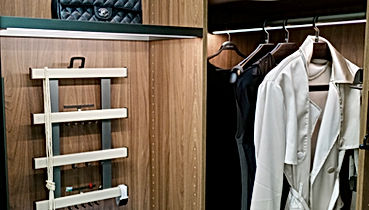 Storage upgrade with closets