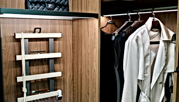 Storage upgrade with closets 