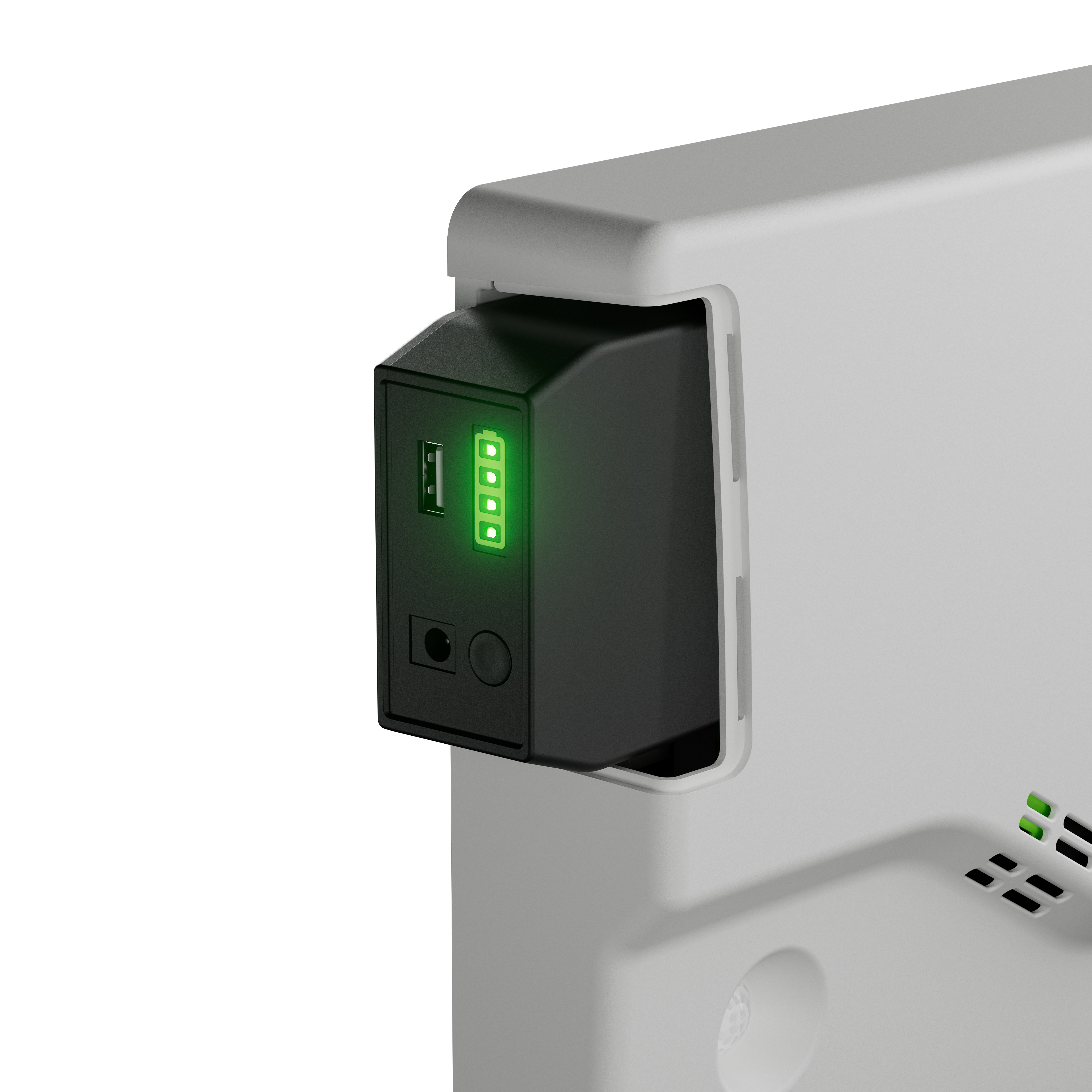 Wireless vape detector with cellular and battery