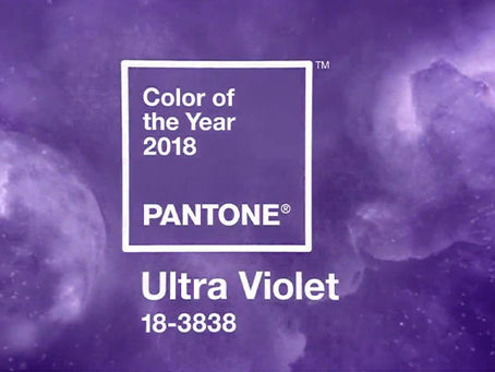 Color del Año 2018
PANTONE 18-3838 Ultra Violet