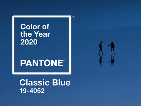 Color del Año 2020 PANTONE
19-4052 Classic Blue
