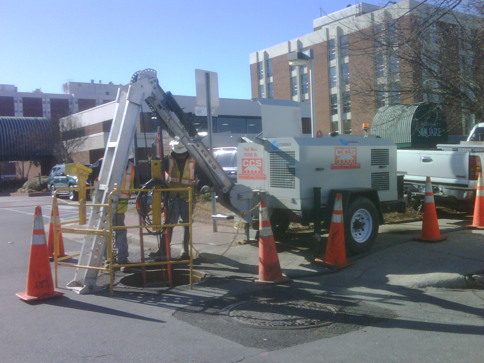 Underground Utility Installation, Duct Banks, Vaults, Manhole Conduit