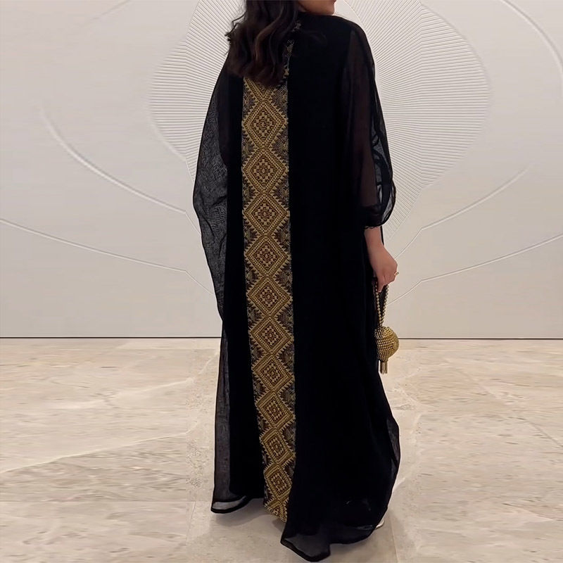 Thumbnail: Emerald Linen Abaya - Ramadan Set