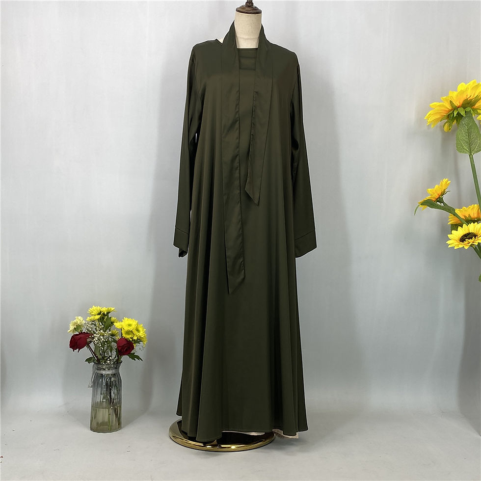 Thumbnail: Marocain Abaya Set - Ramadan